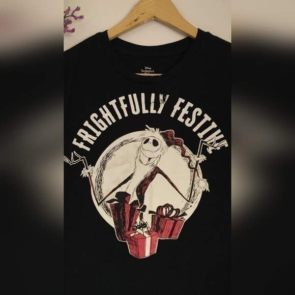 Nightmare Before Christmas T Shirt Size Large Halloween T Shirt - Picture 2 of 5